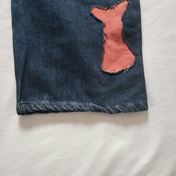 Alive Ghana Custom Upcycled Men's Skater Jeans, 30/27 - Picture 3 of 6